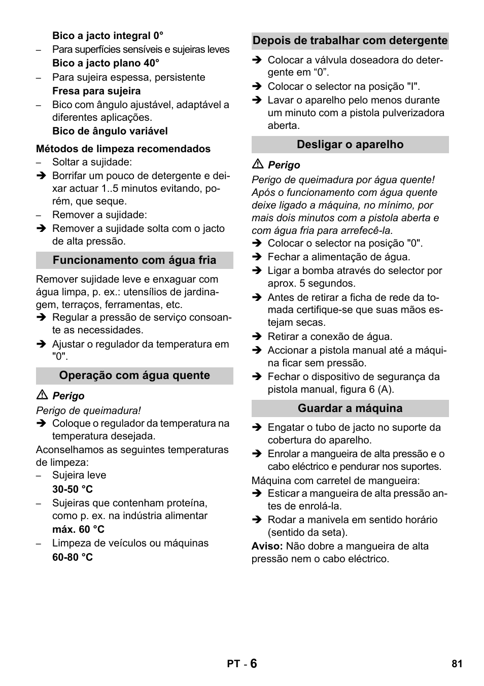 Karcher HDS 650 4M BASICEU-I User Manual | Page 81 / 328