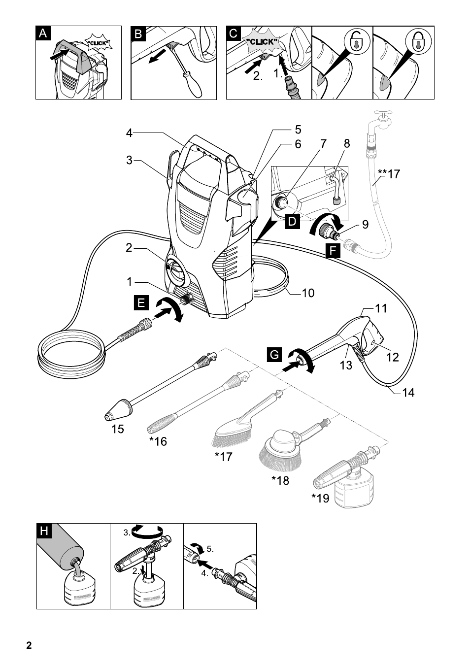Karcher K 2 Compact Car User Manual | Page 2 / 244