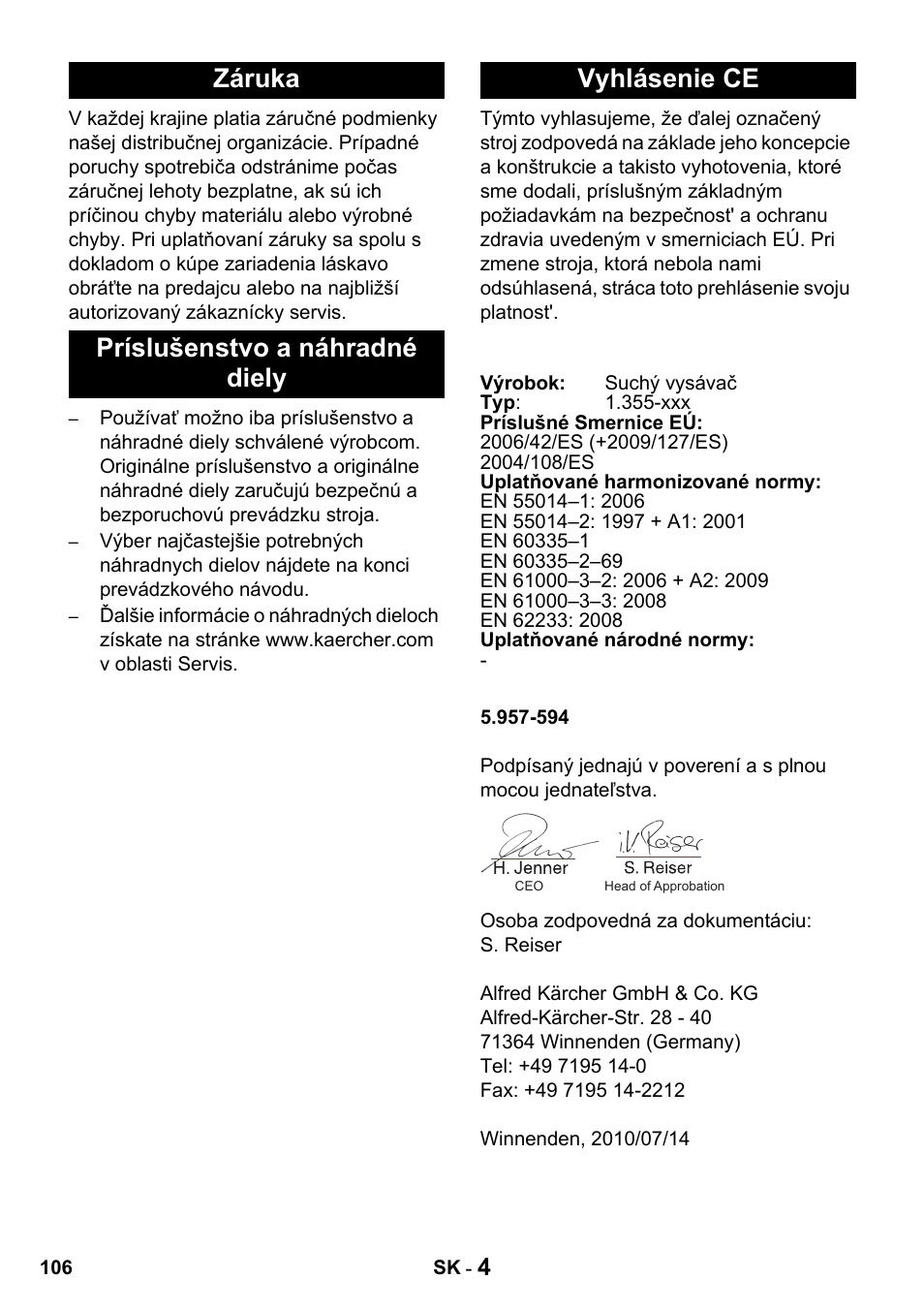 Karcher T 15-1 + ESB 28 Professional User Manual | Page 106 / 152