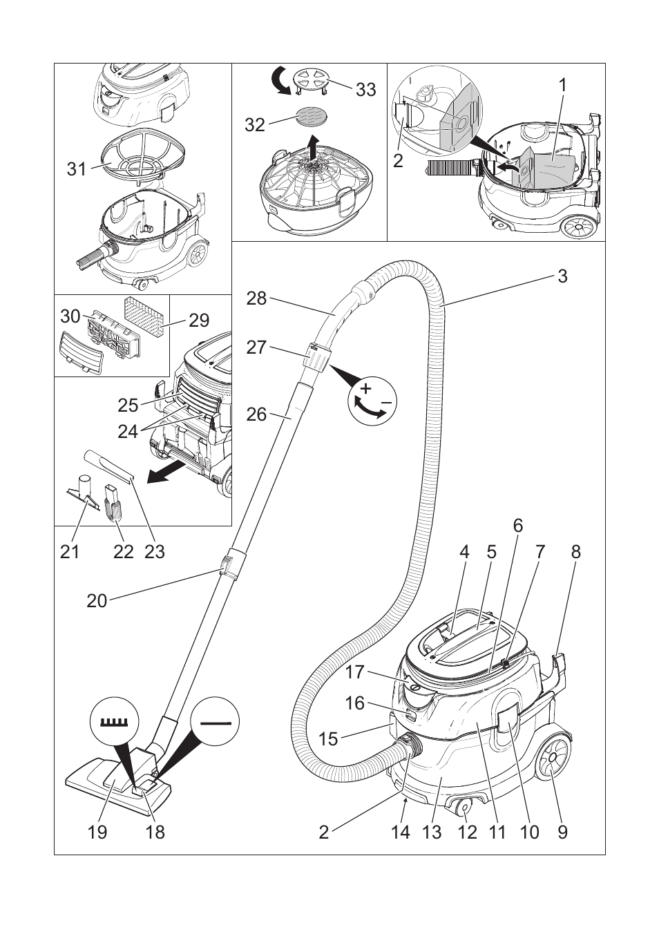 Karcher T 15-1 + ESB 28 Professional User Manual | Page 2 / 152