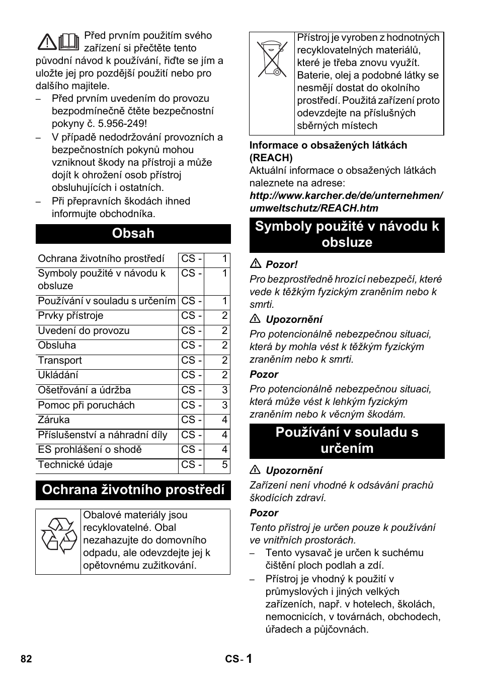 Karcher T 15-1 + ESB 28 Professional User Manual | Page 82 / 152