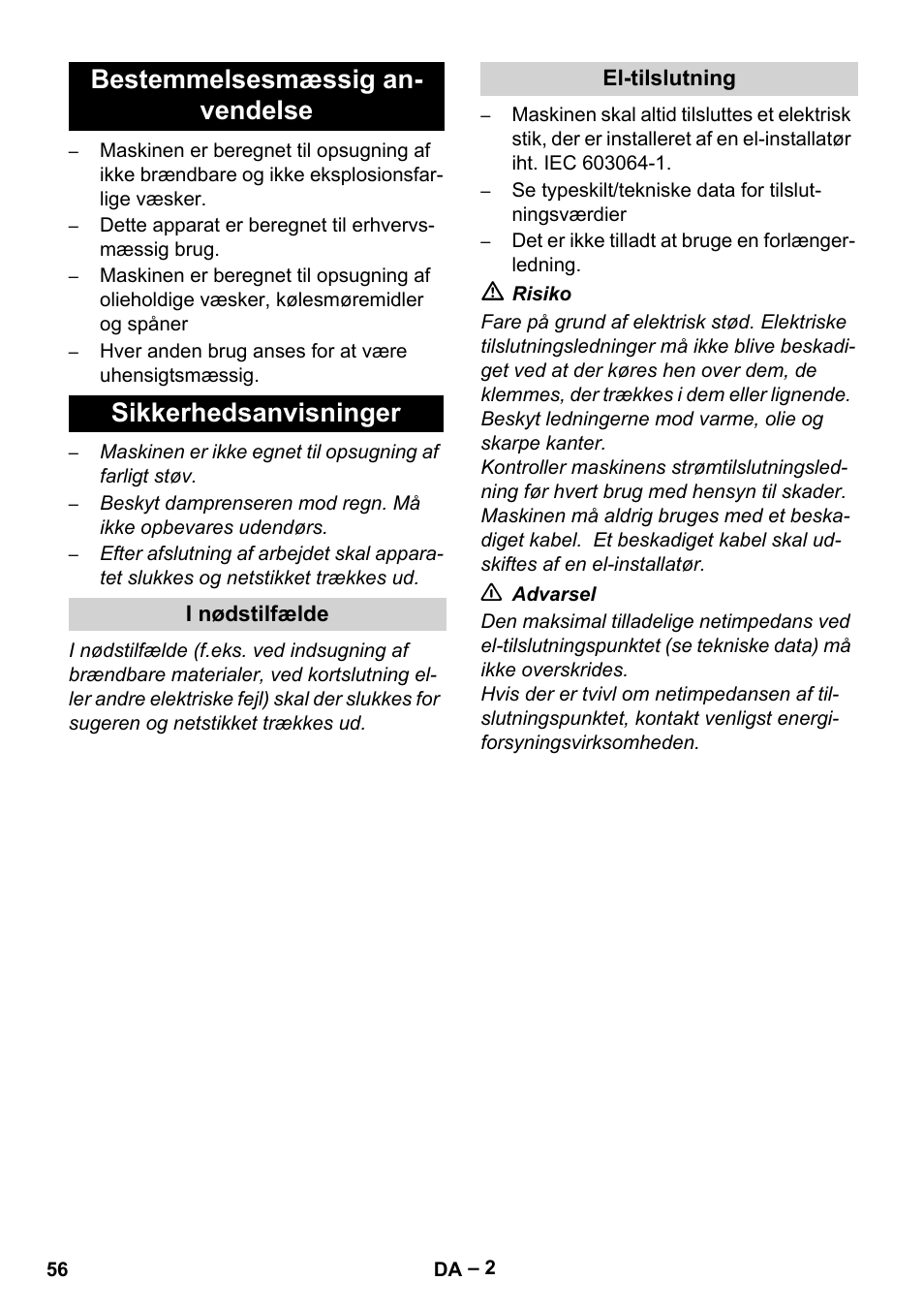 Karcher IVL 120-30 User Manual | Page 56 / 208