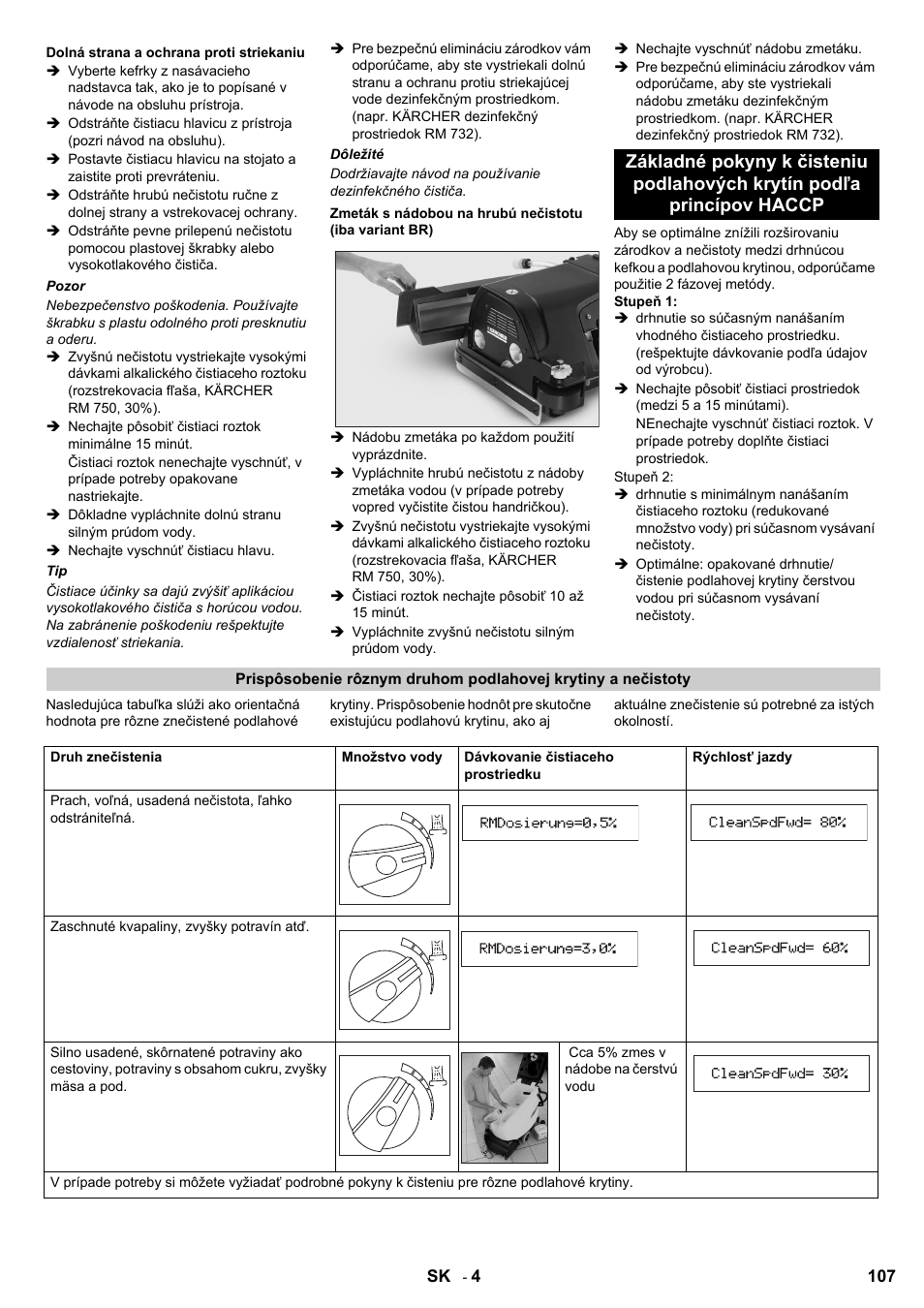 Karcher B 60 W Bp Pack Dose User Manual | Page 107 / 148