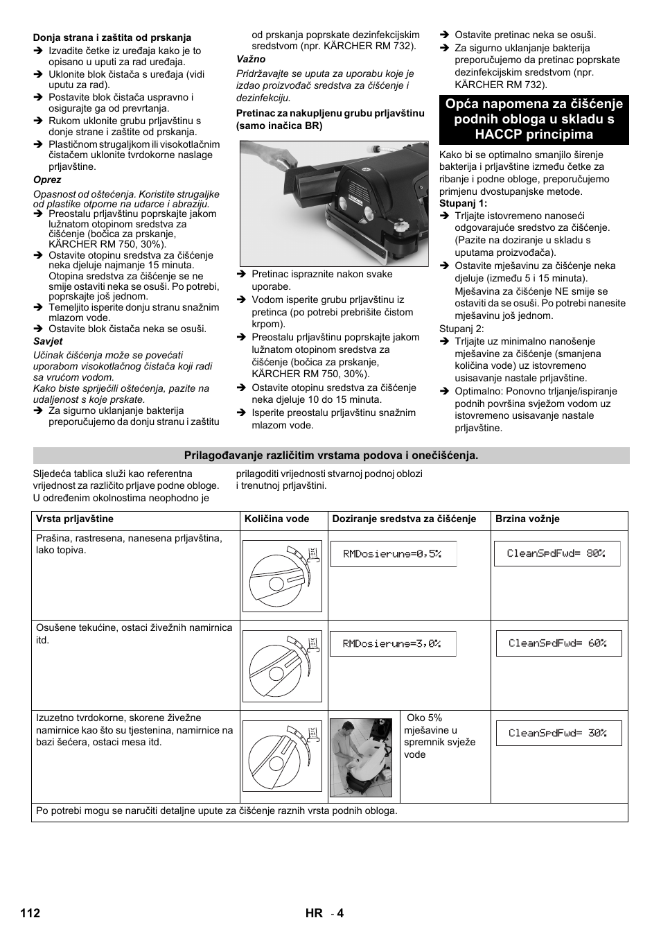 Karcher B 60 W Bp Pack Dose User Manual | Page 112 / 148