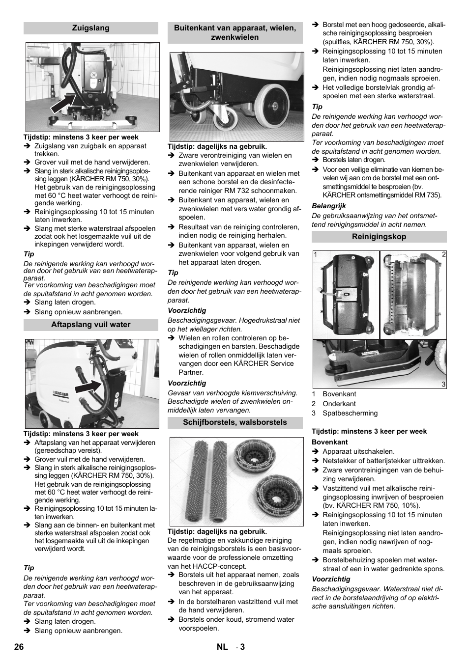 Karcher B 60 W Bp Pack Dose User Manual | Page 26 / 148