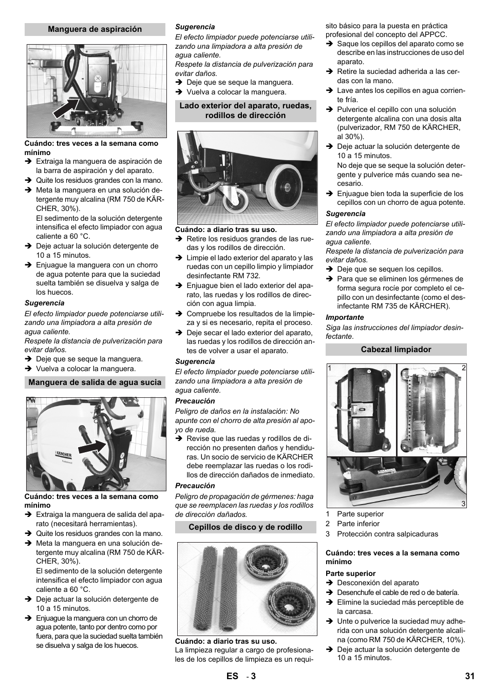 Karcher B 60 W Bp Pack Dose User Manual | Page 31 / 148