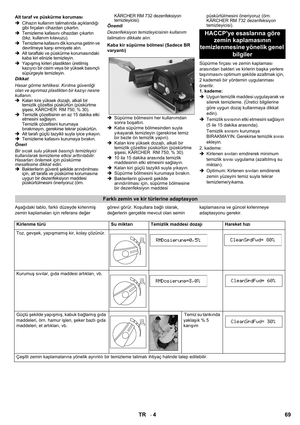 Karcher B 60 W Bp Pack Dose User Manual | Page 69 / 148