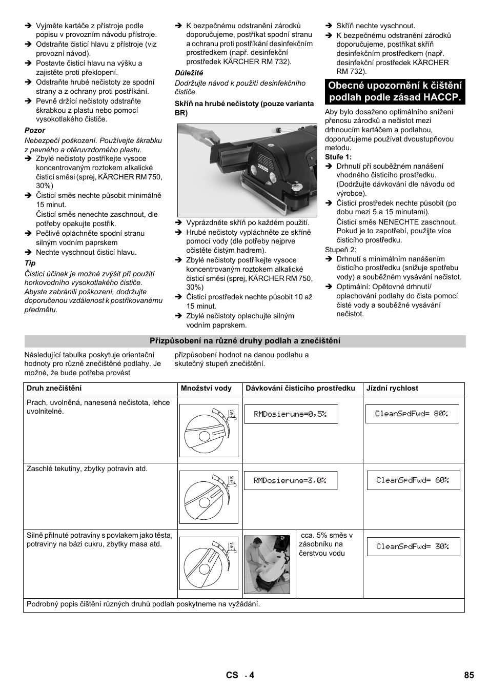 Karcher B 60 W Bp Pack Dose User Manual | Page 85 / 148