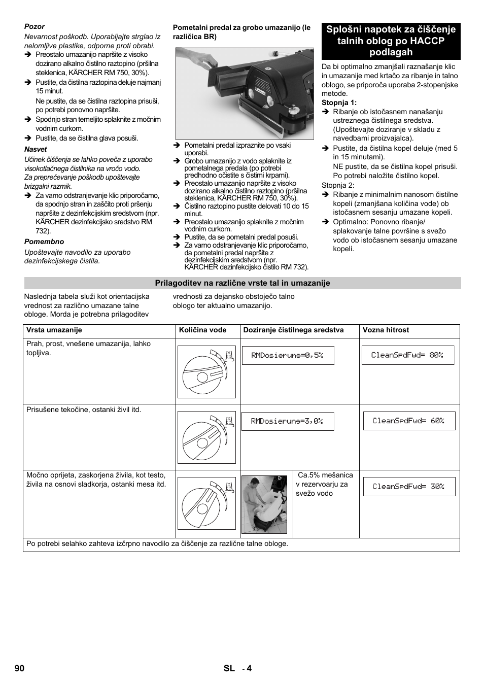 Karcher B 60 W Bp Pack Dose User Manual | Page 90 / 148