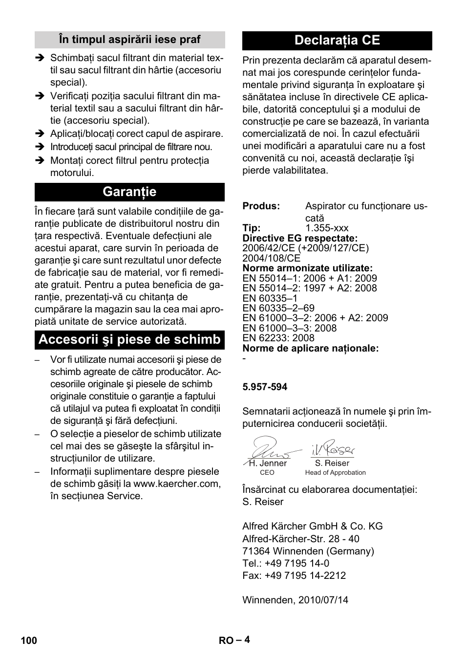 Karcher T 12-1 eco!efficiency User Manual | Page 100 / 152