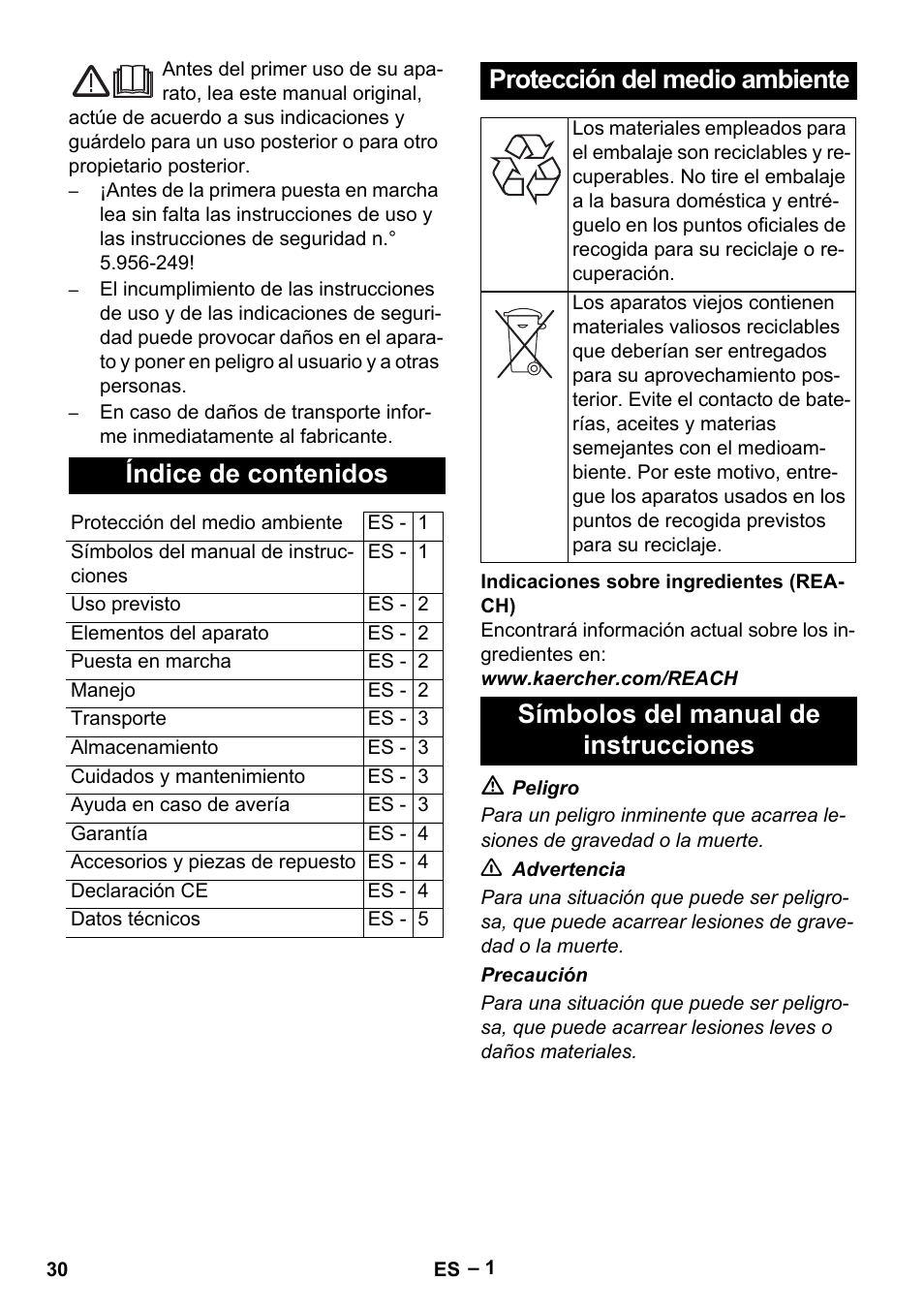 Karcher T 12-1 eco!efficiency User Manual | Page 30 / 152