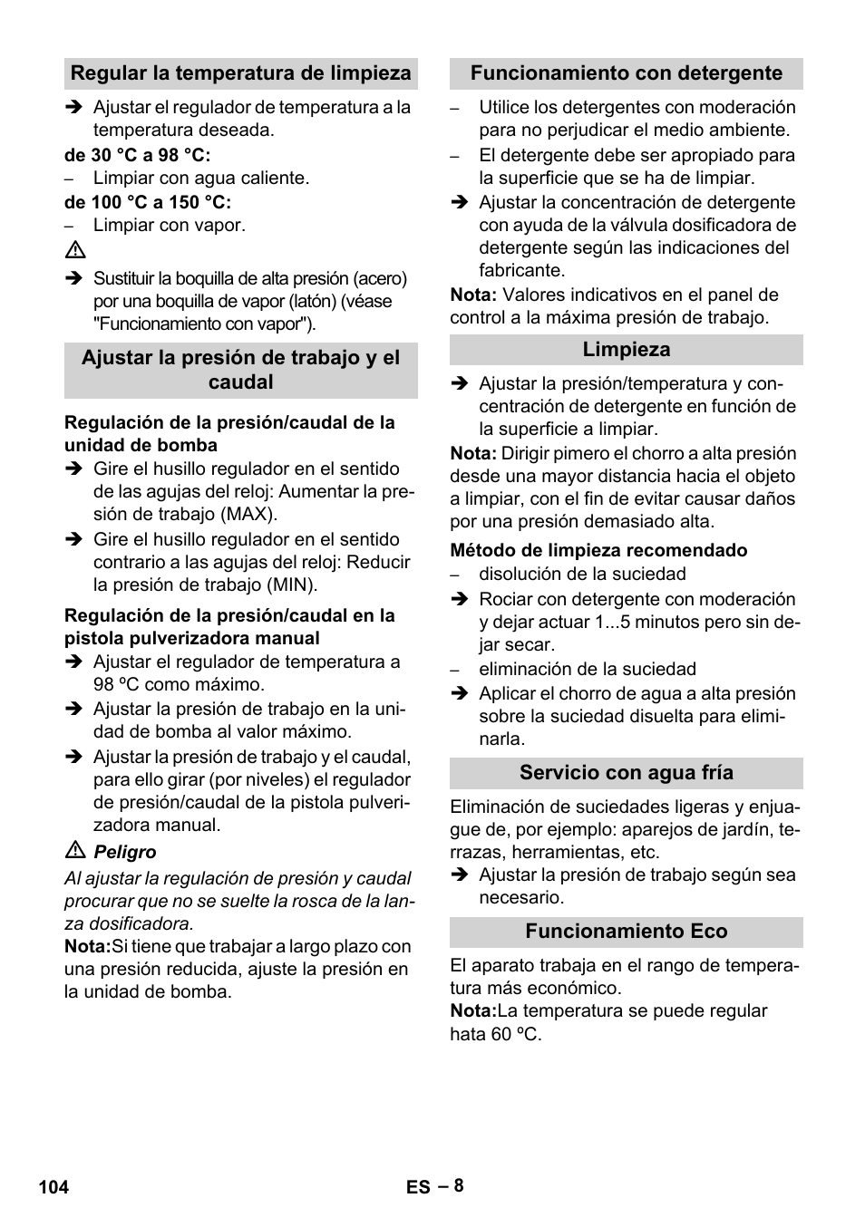 Karcher HDS 9-18-4M User Manual | Page 104 / 500