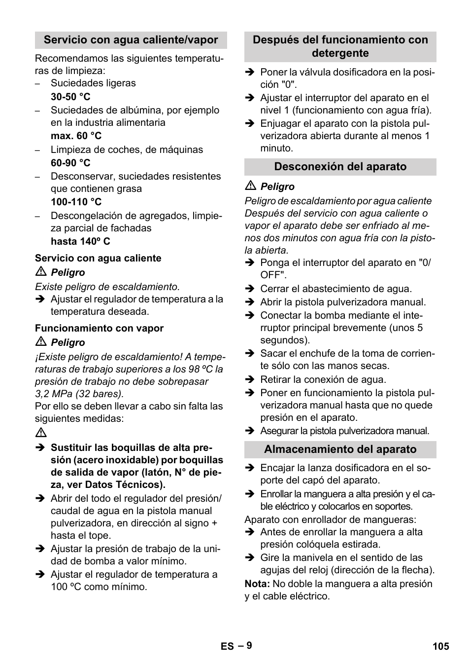 Karcher HDS 9-18-4M User Manual | Page 105 / 500