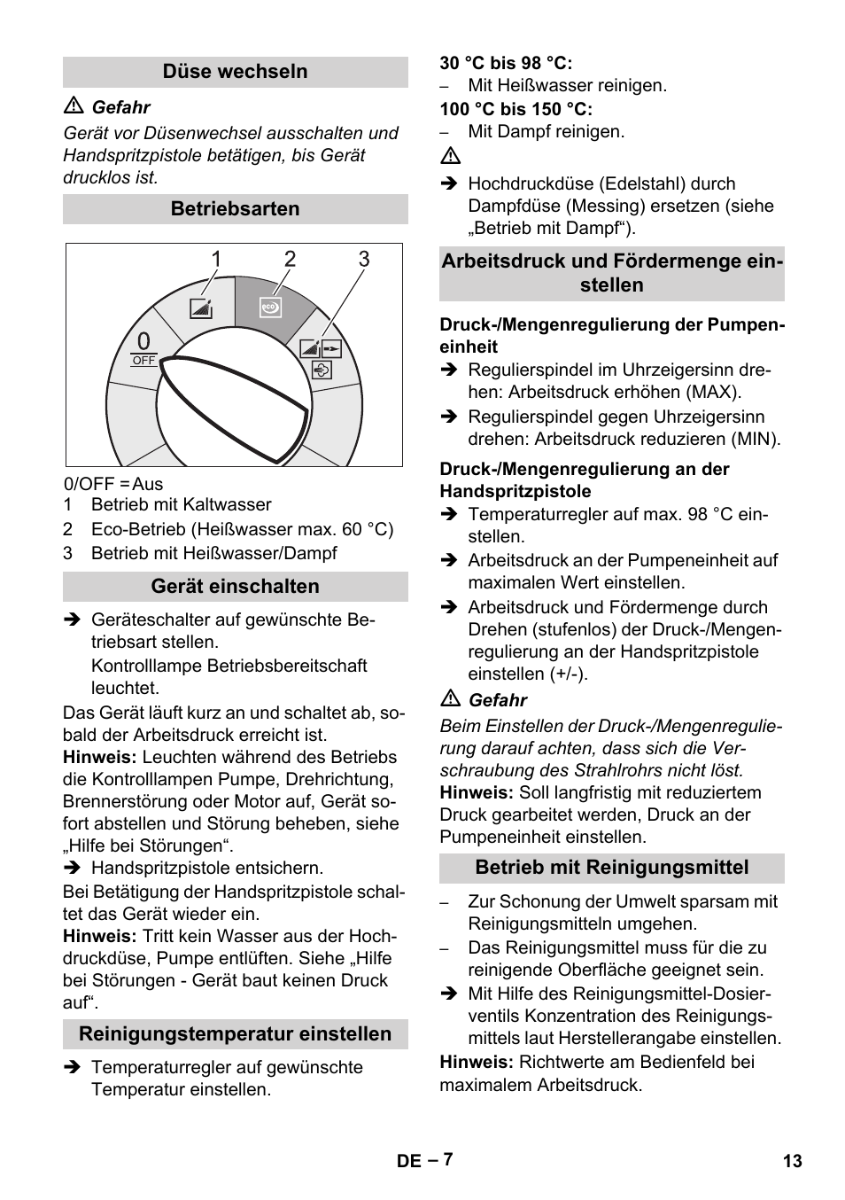 Karcher HDS 9-18-4M User Manual | Page 13 / 500