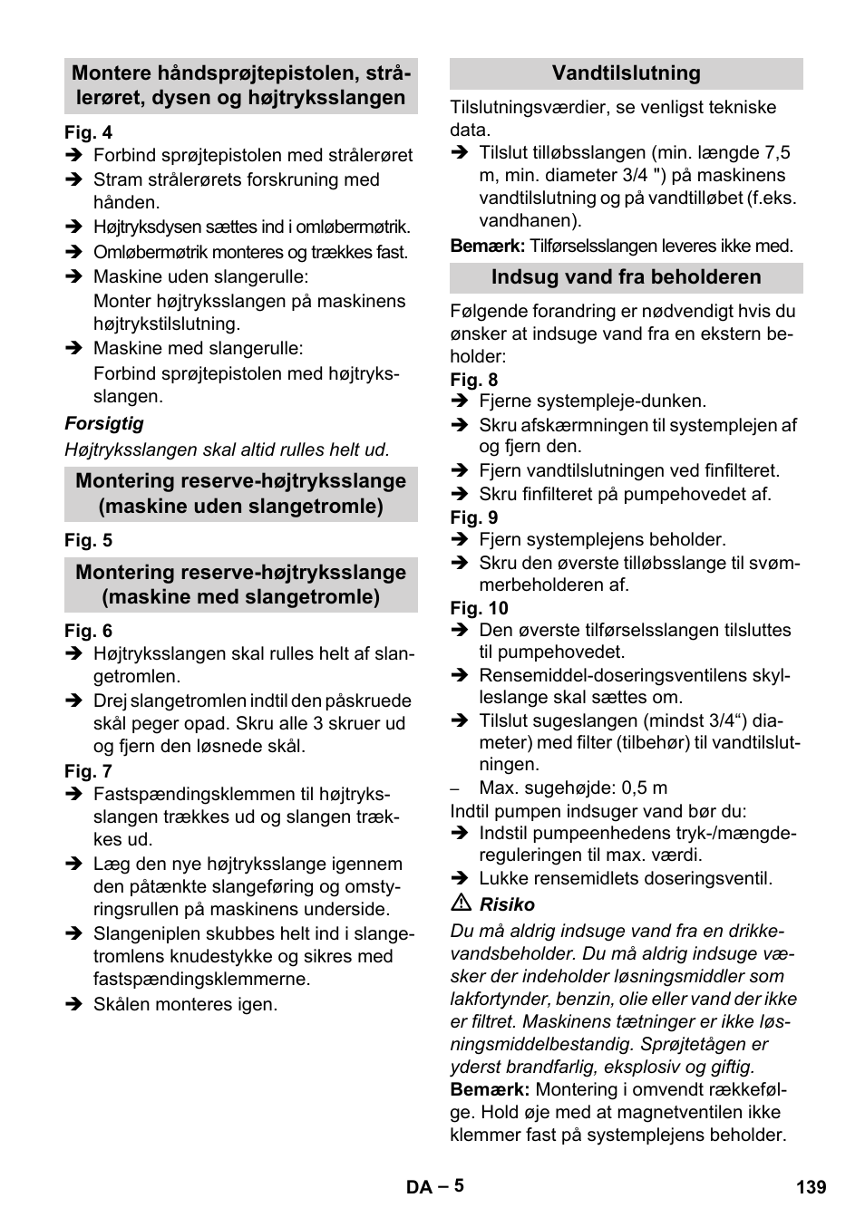 Karcher HDS 9-18-4M User Manual | Page 139 / 500