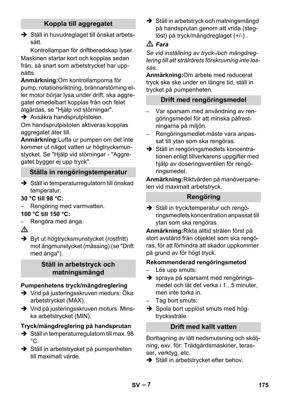 Karcher HDS 9-18-4M User Manual | Page 175 / 500