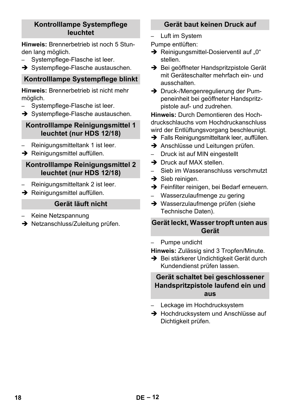 Karcher HDS 9-18-4M User Manual | Page 18 / 500