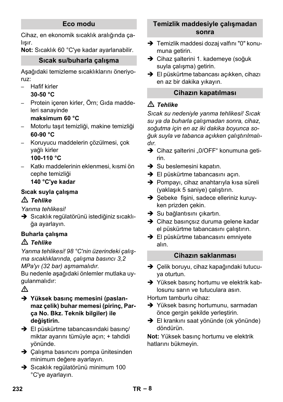 Karcher HDS 9-18-4M User Manual | Page 232 / 500