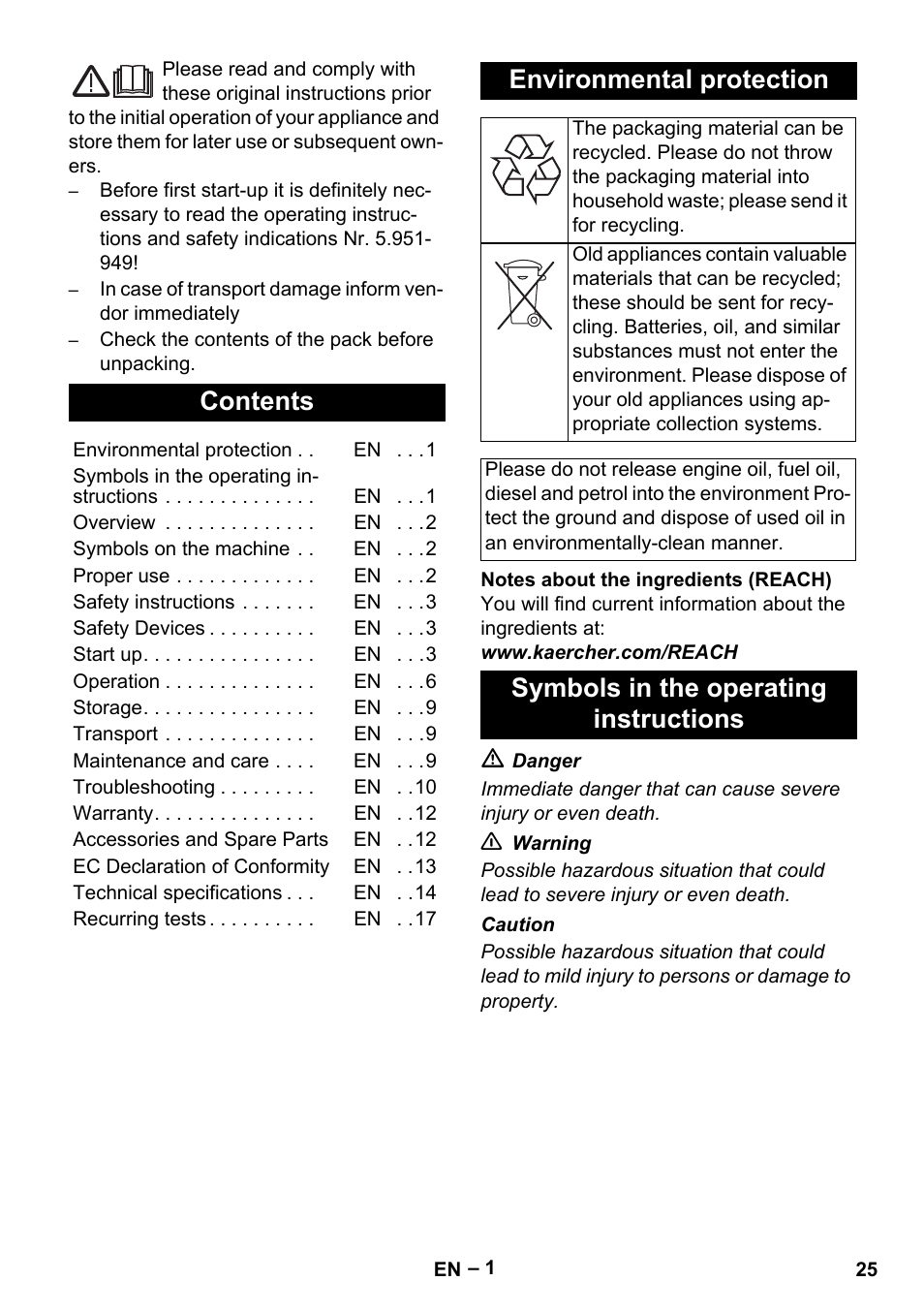 Karcher HDS 9-18-4M User Manual | Page 25 / 500