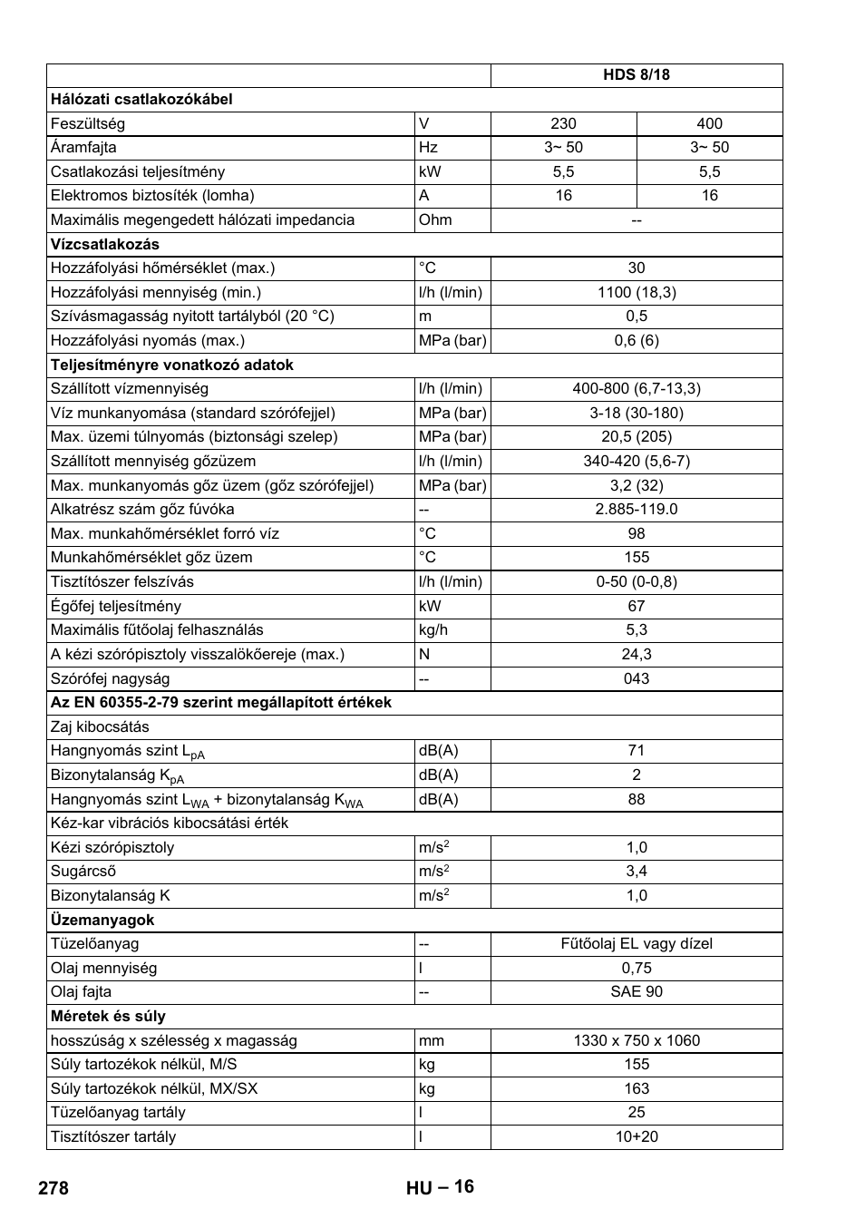 Karcher HDS 9-18-4M User Manual | Page 278 / 500