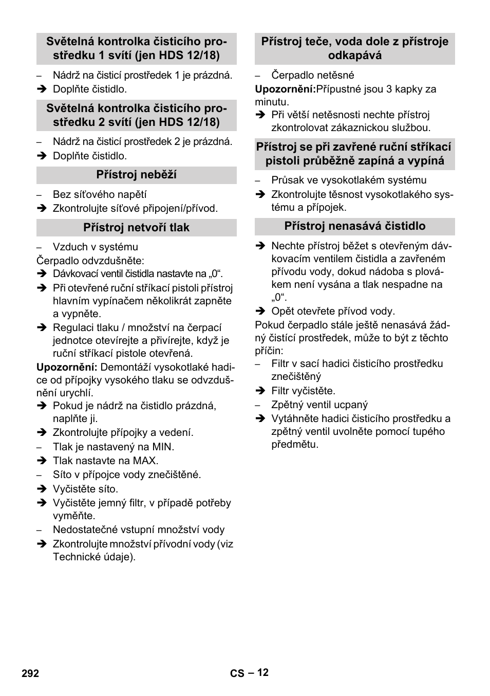 Karcher HDS 9-18-4M User Manual | Page 292 / 500