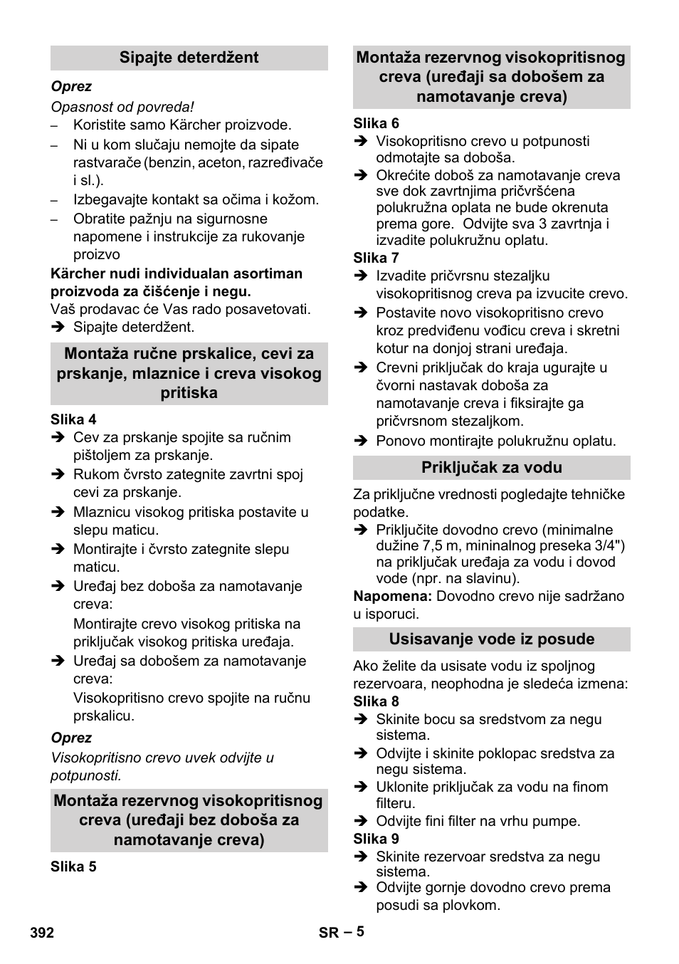 Karcher HDS 9-18-4M User Manual | Page 392 / 500