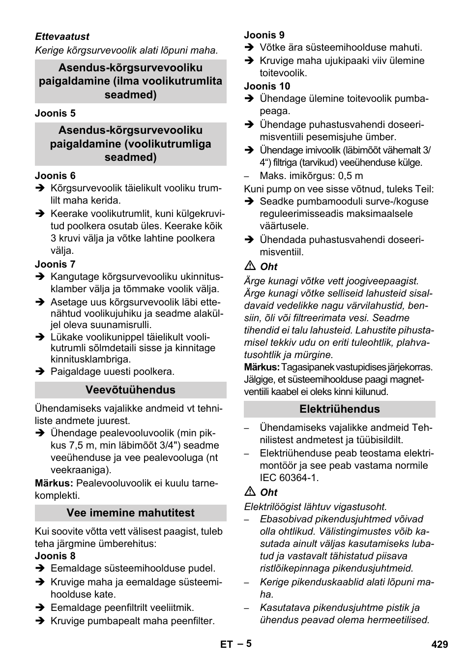 Karcher HDS 9-18-4M User Manual | Page 429 / 500