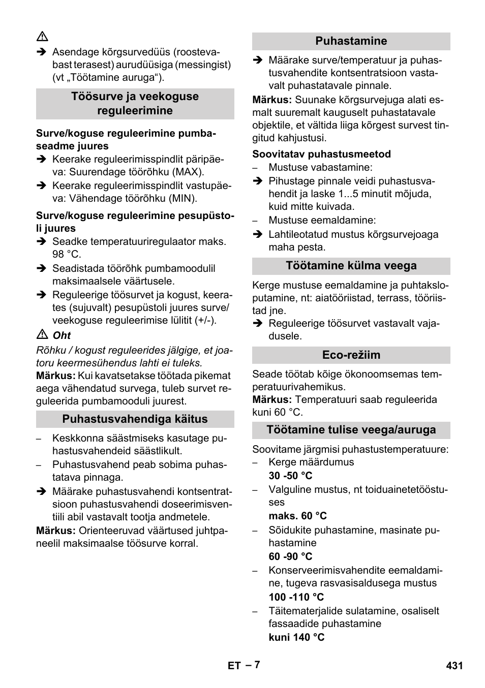 Karcher HDS 9-18-4M User Manual | Page 431 / 500