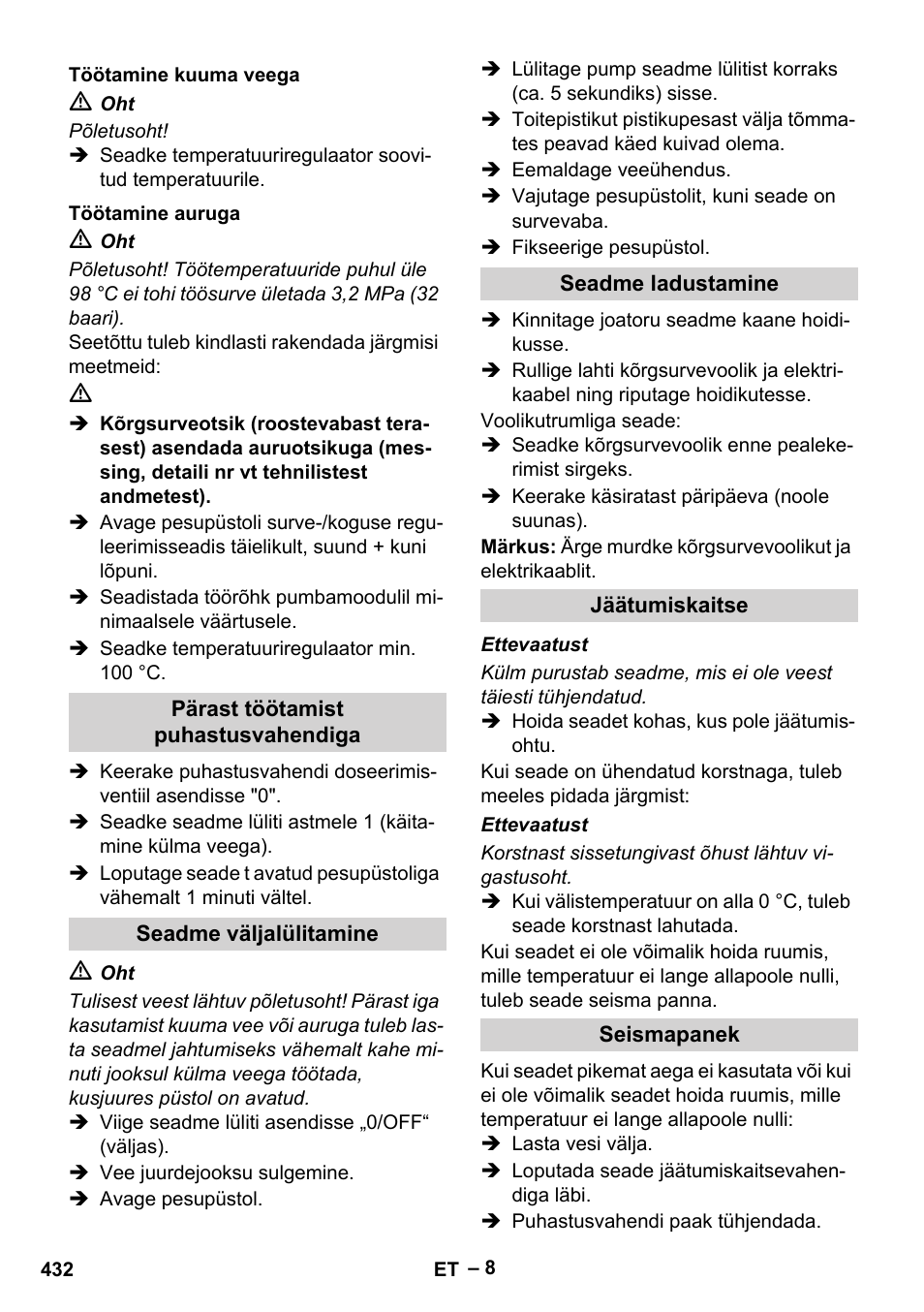 Karcher HDS 9-18-4M User Manual | Page 432 / 500