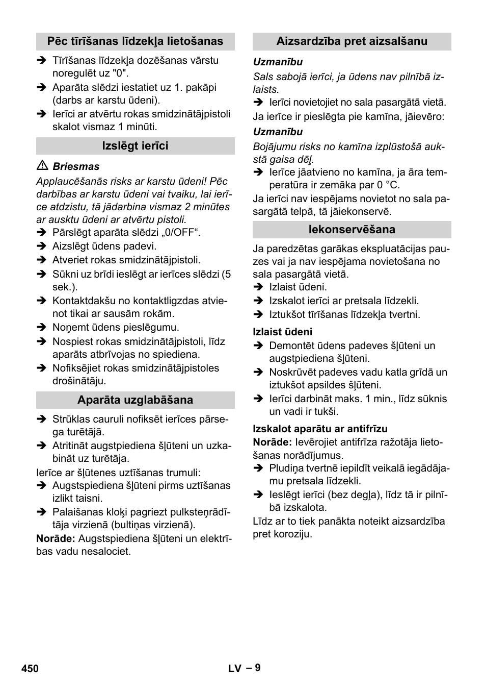 Karcher HDS 9-18-4M User Manual | Page 450 / 500