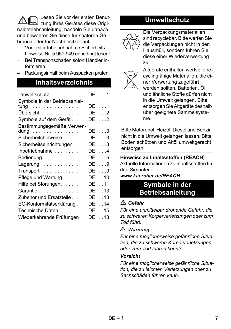 Karcher HDS 9-18-4M User Manual | Page 7 / 500