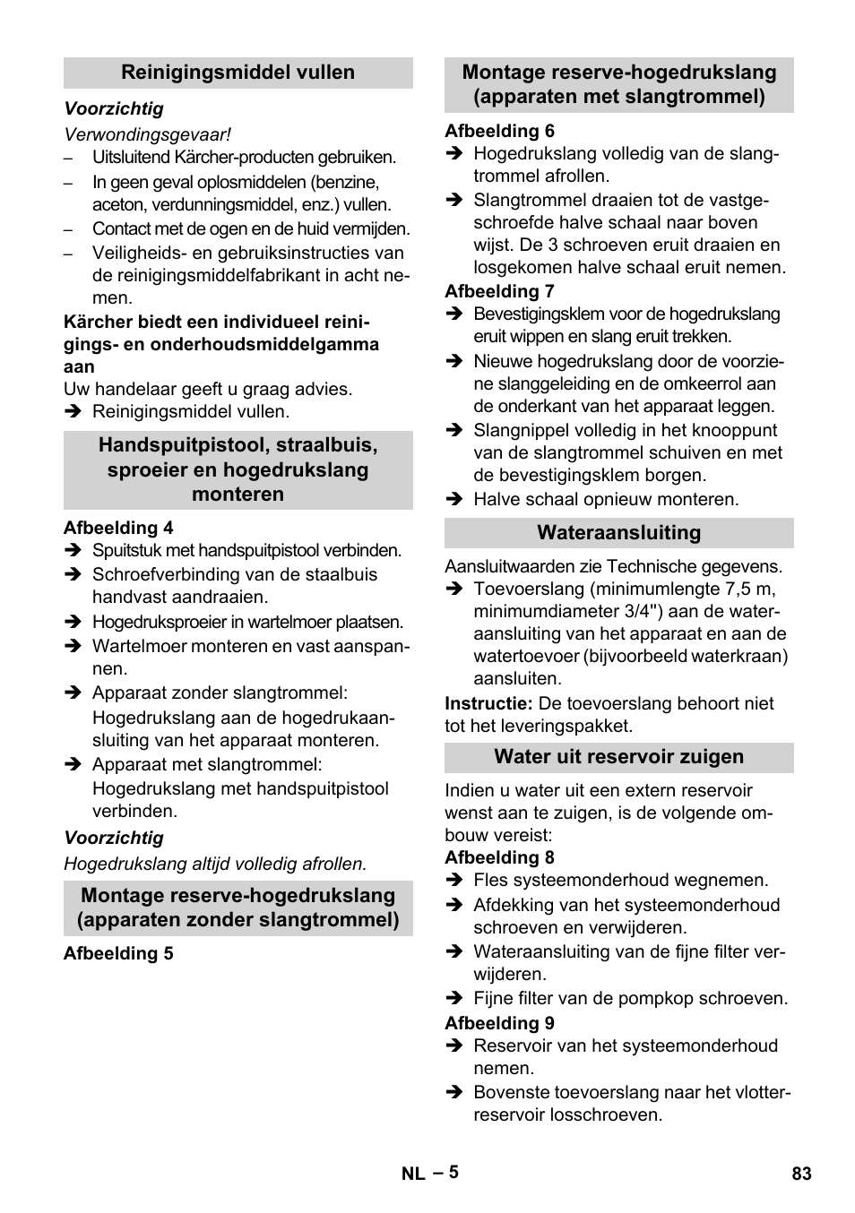 Karcher HDS 9-18-4M User Manual | Page 83 / 500