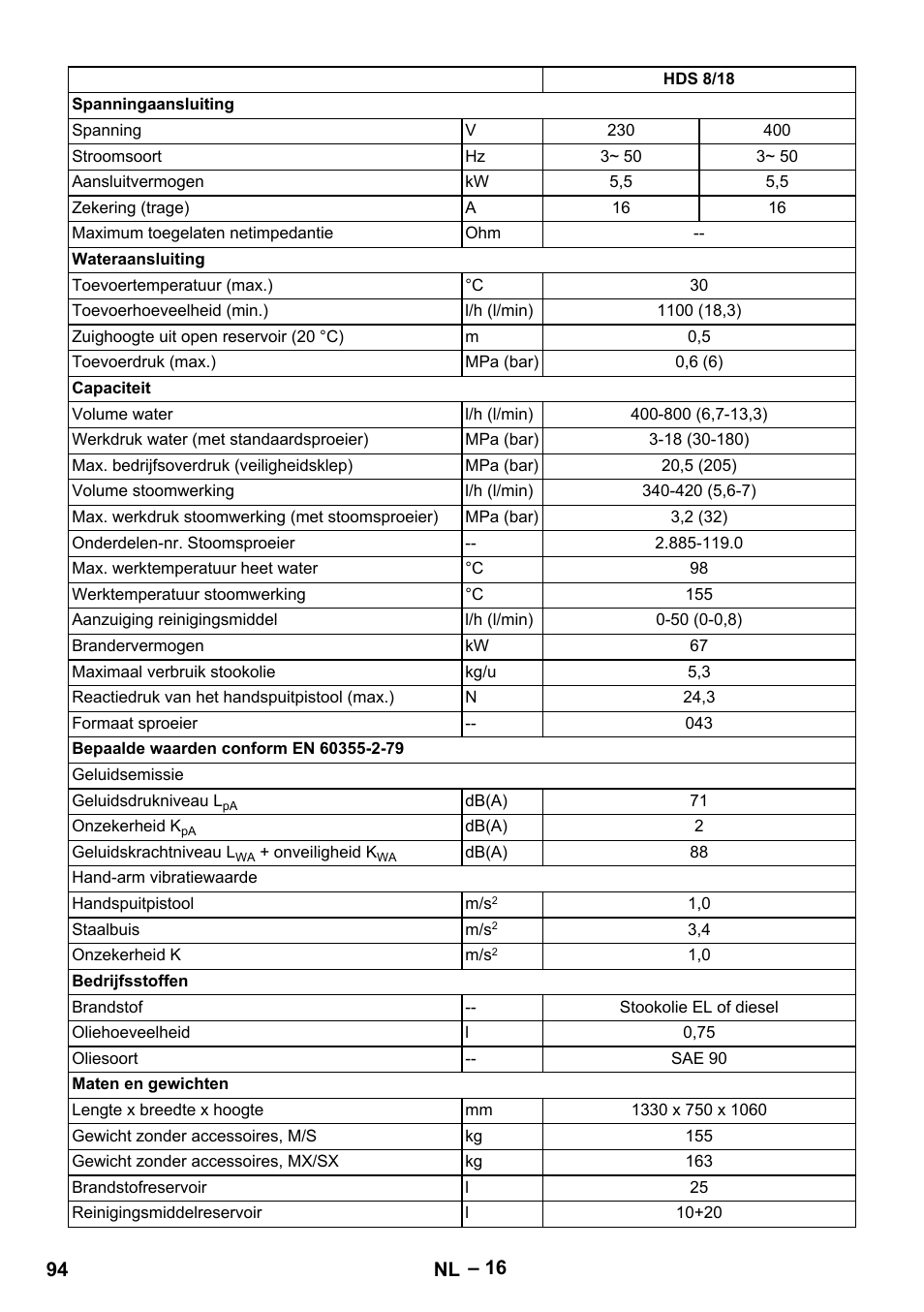 Karcher HDS 9-18-4M User Manual | Page 94 / 500