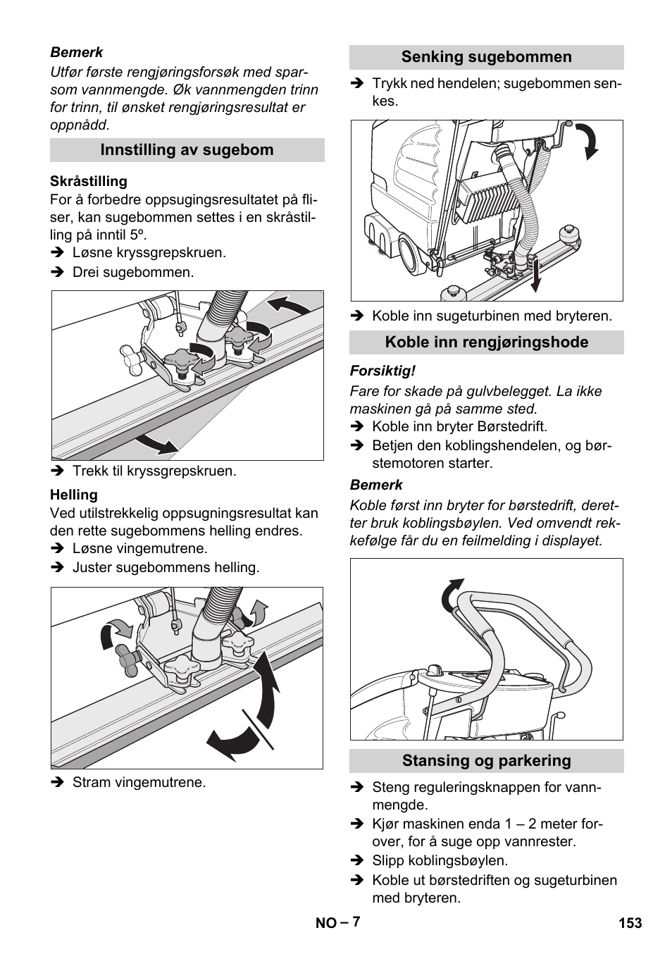 Karcher BD 530 Bp User Manual | Page 153 / 384