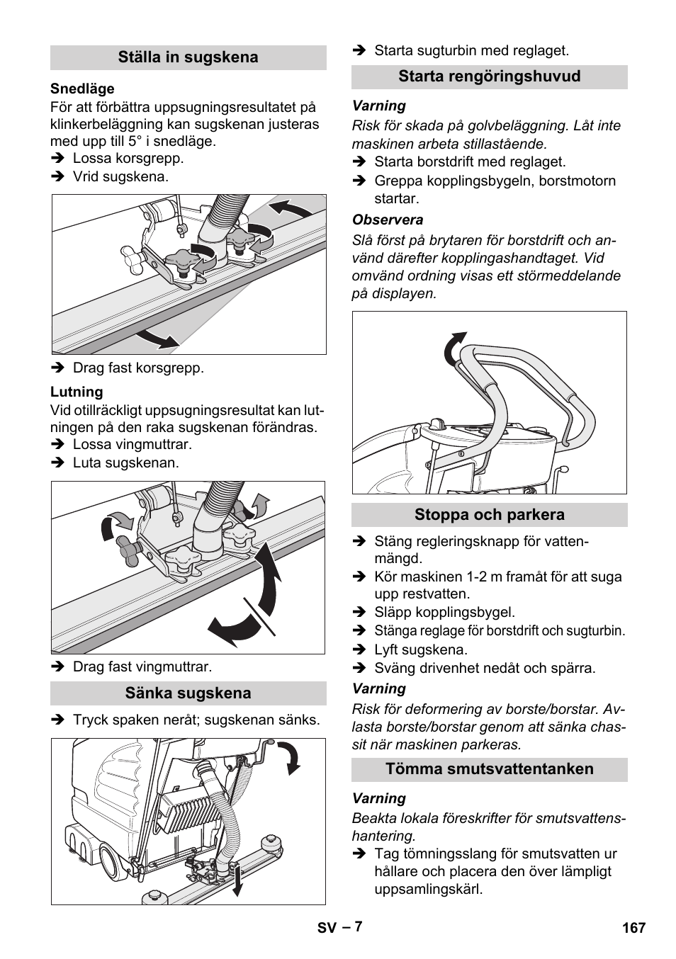 Karcher BD 530 Bp User Manual | Page 167 / 384