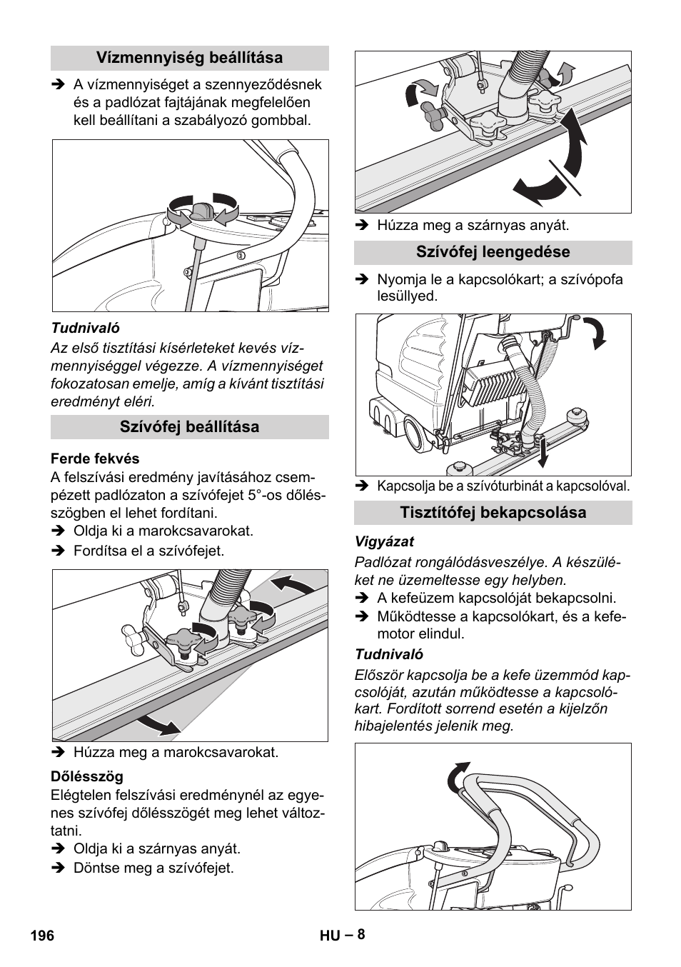 Karcher BD 530 Bp User Manual | Page 196 / 384