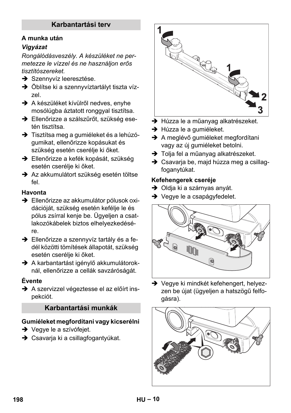 Karcher BD 530 Bp User Manual | Page 198 / 384