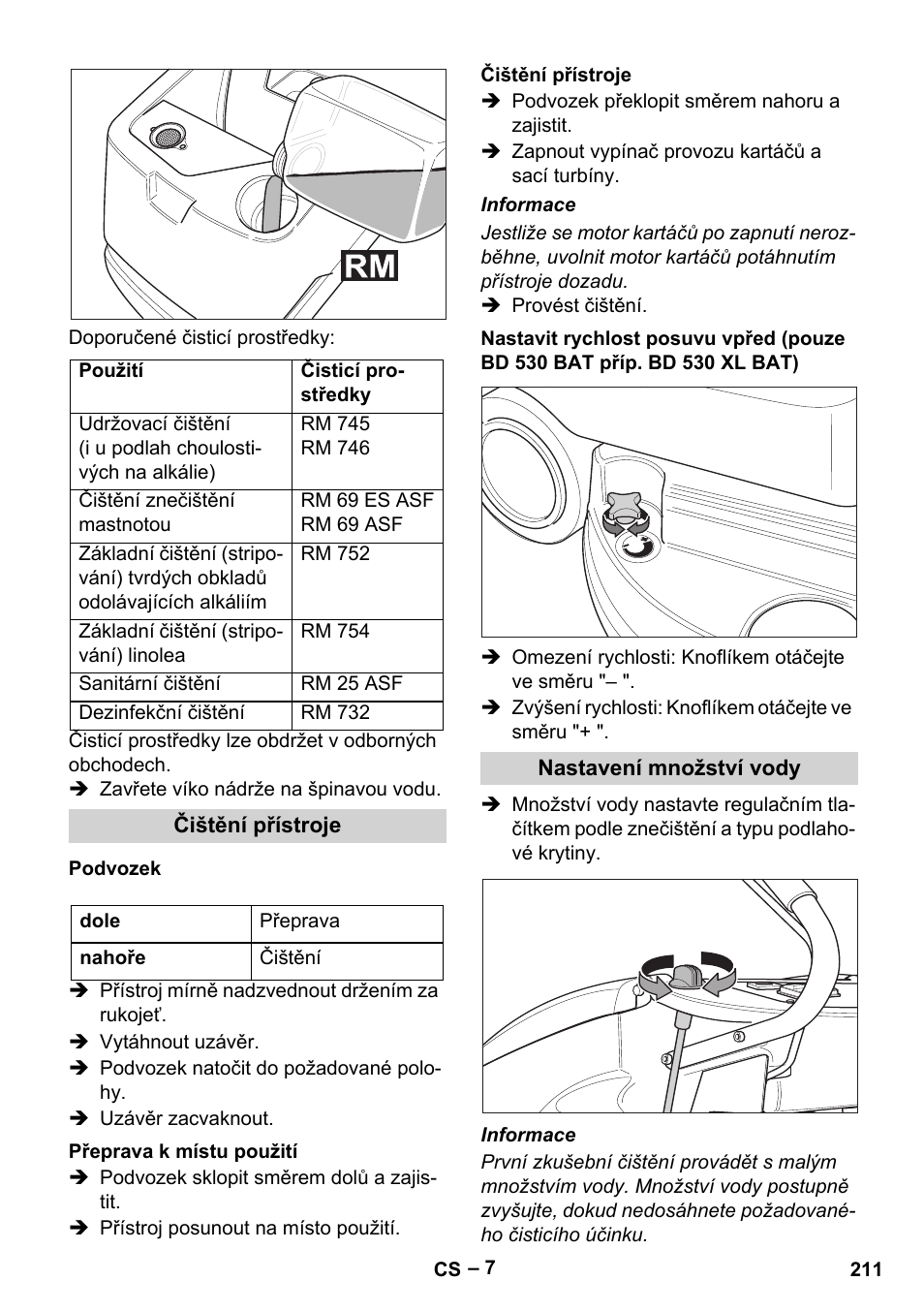 Karcher BD 530 Bp User Manual | Page 211 / 384