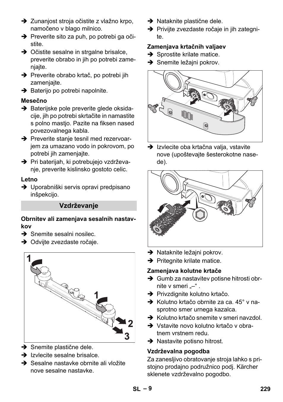 Karcher BD 530 Bp User Manual | Page 229 / 384