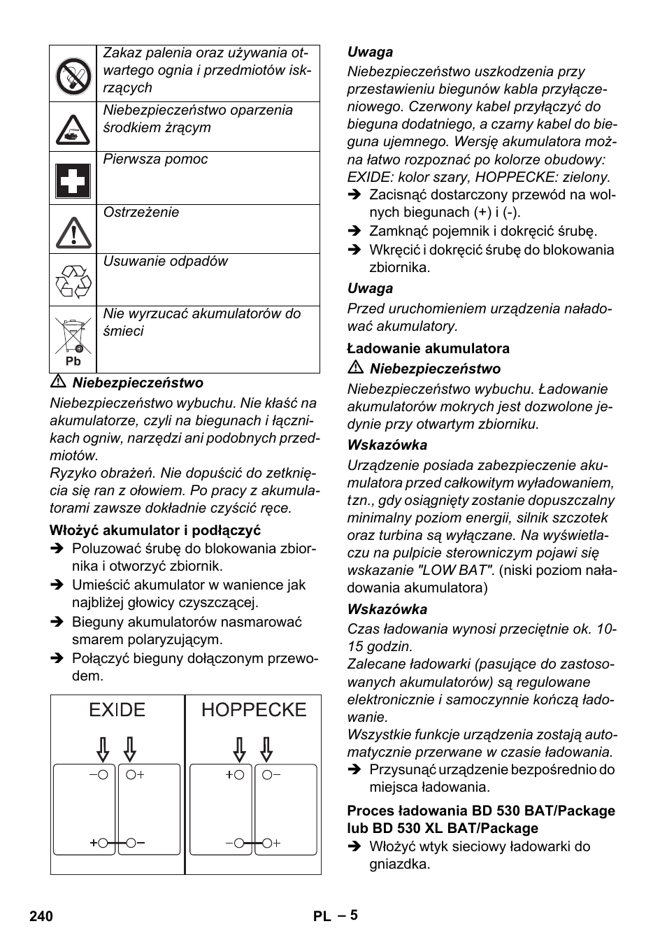 Karcher BD 530 Bp User Manual | Page 240 / 384