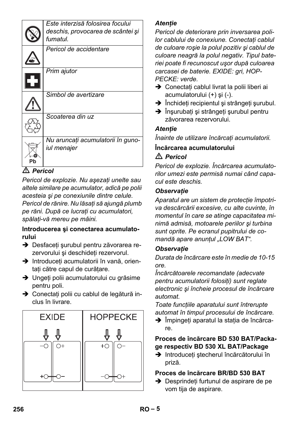 Karcher BD 530 Bp User Manual | Page 256 / 384