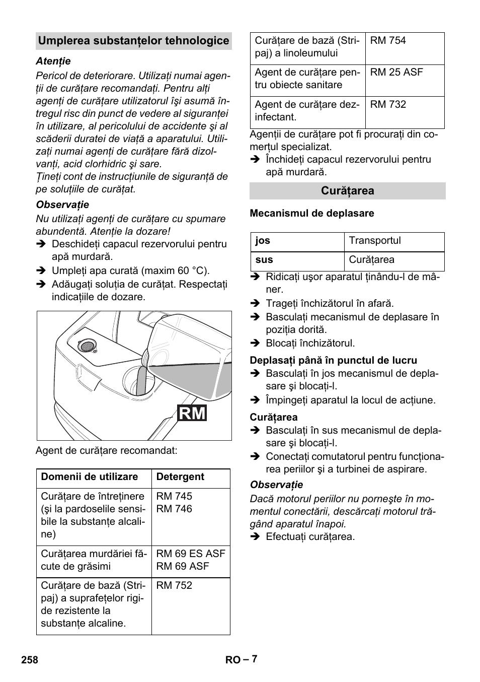 Karcher BD 530 Bp User Manual | Page 258 / 384