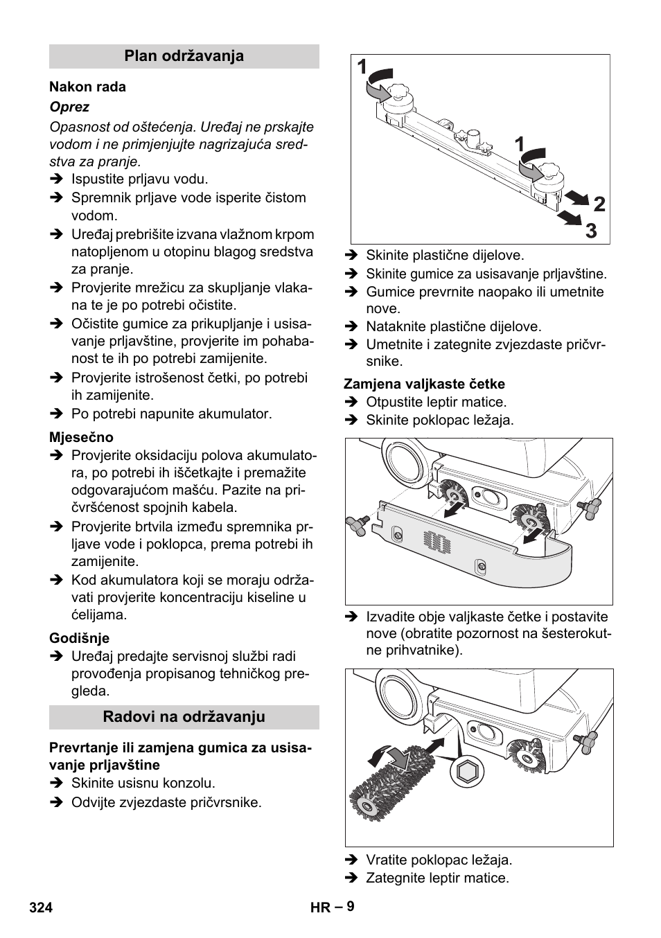 Karcher BD 530 Bp User Manual | Page 324 / 384