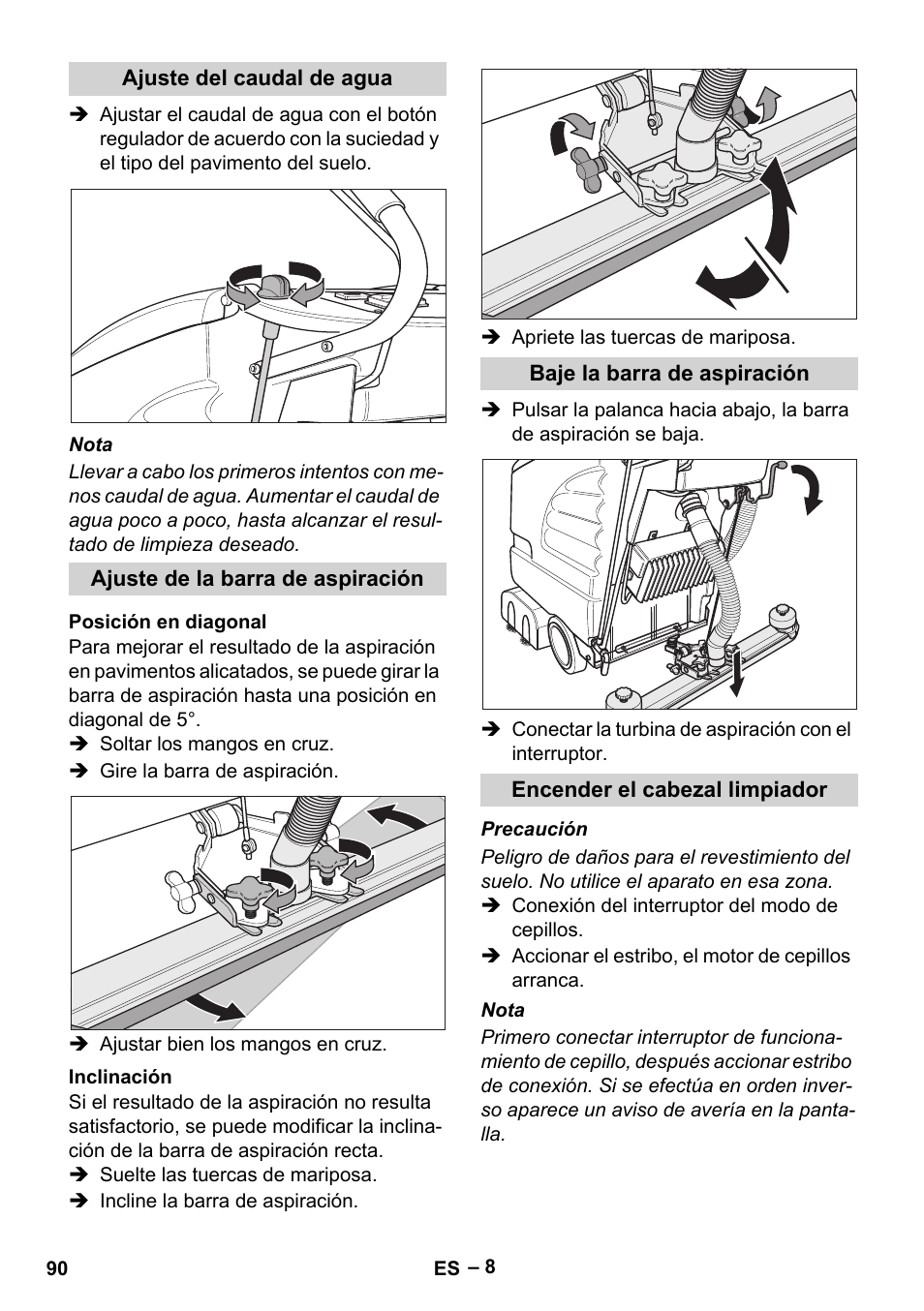 Karcher BD 530 Bp User Manual | Page 90 / 384