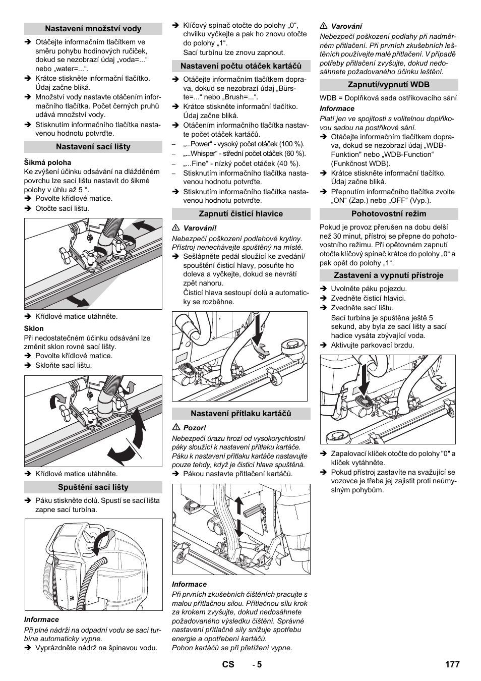 Karcher B 80 W Bp Pack User Manual | Page 177 / 260