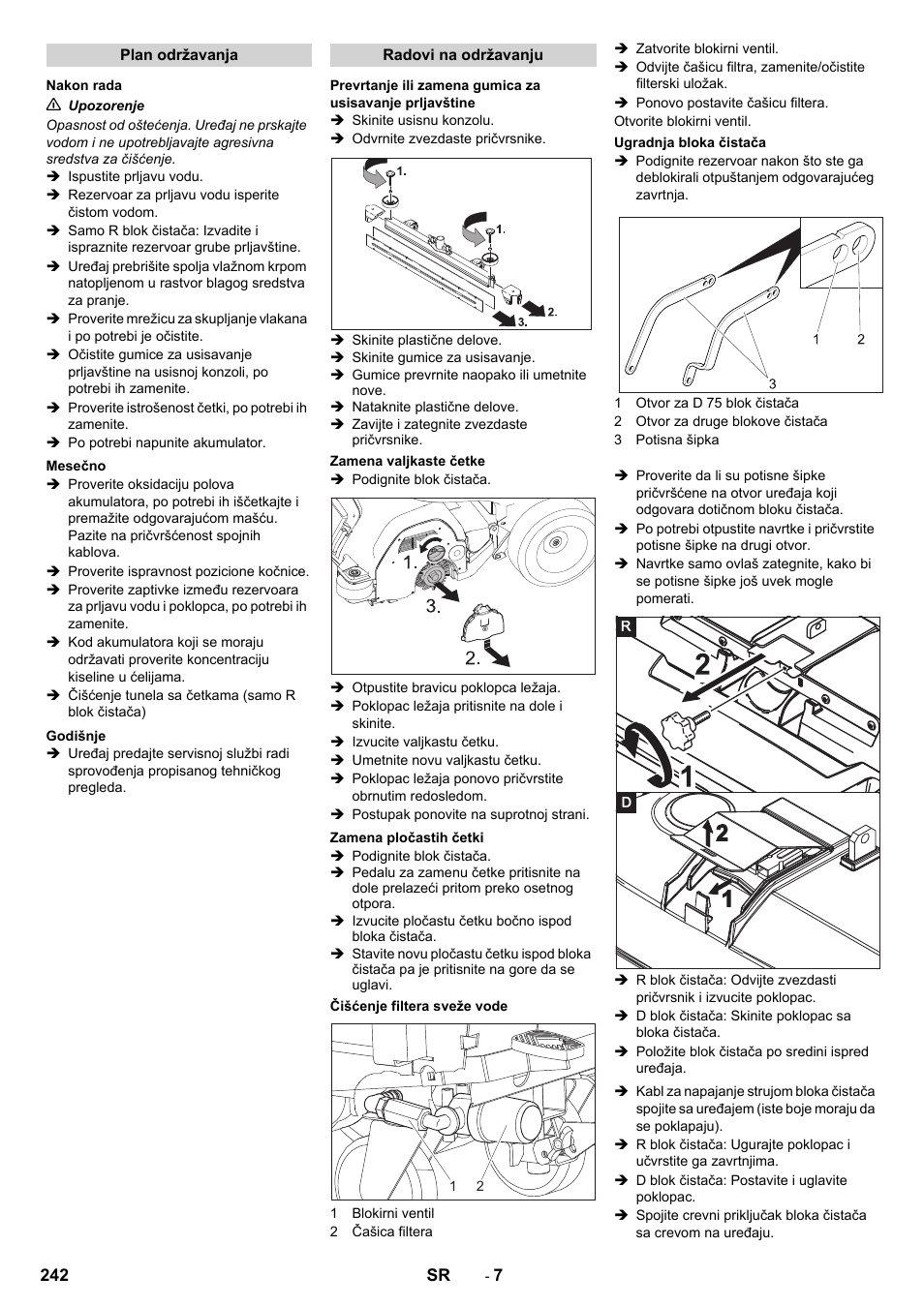 Karcher B 80 W Bp Pack User Manual | Page 242 / 260