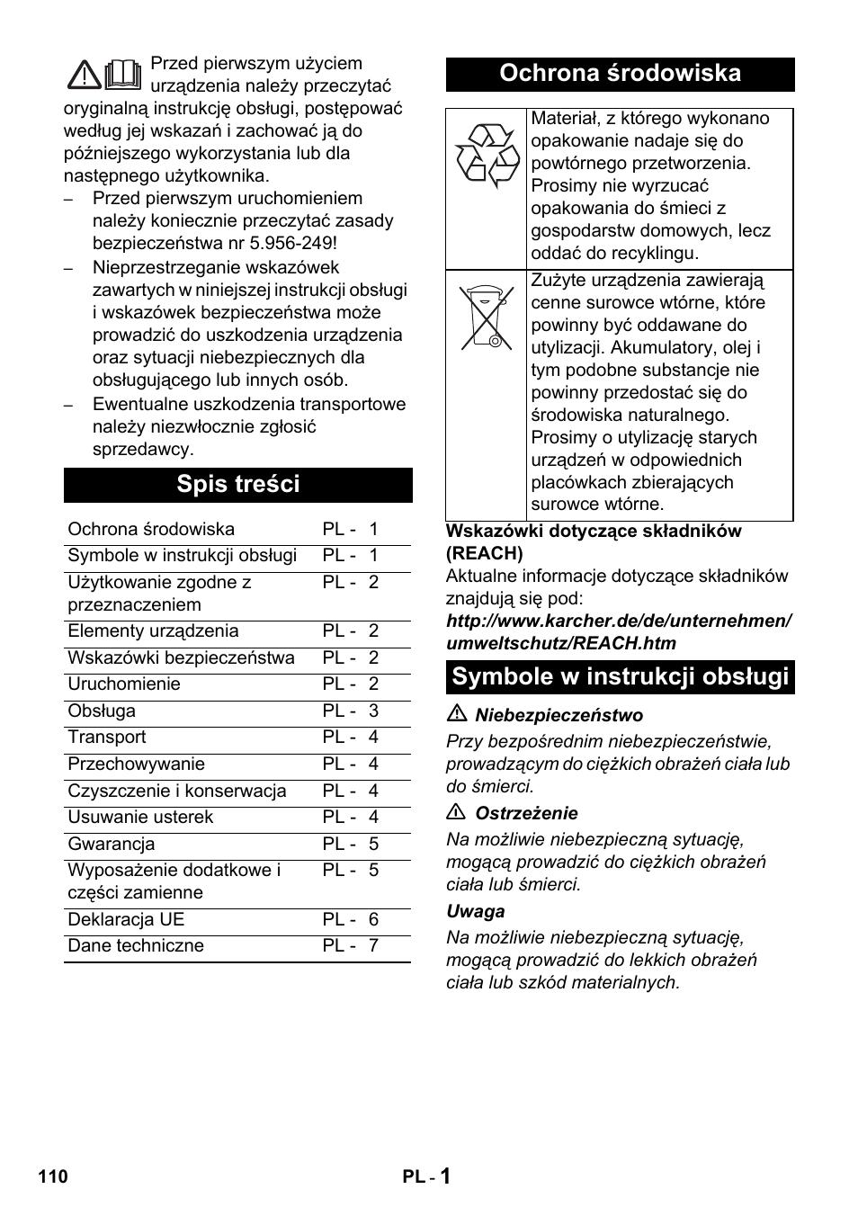Karcher Промышленный пылесос NT 802 IV User Manual | Page 110 / 176
