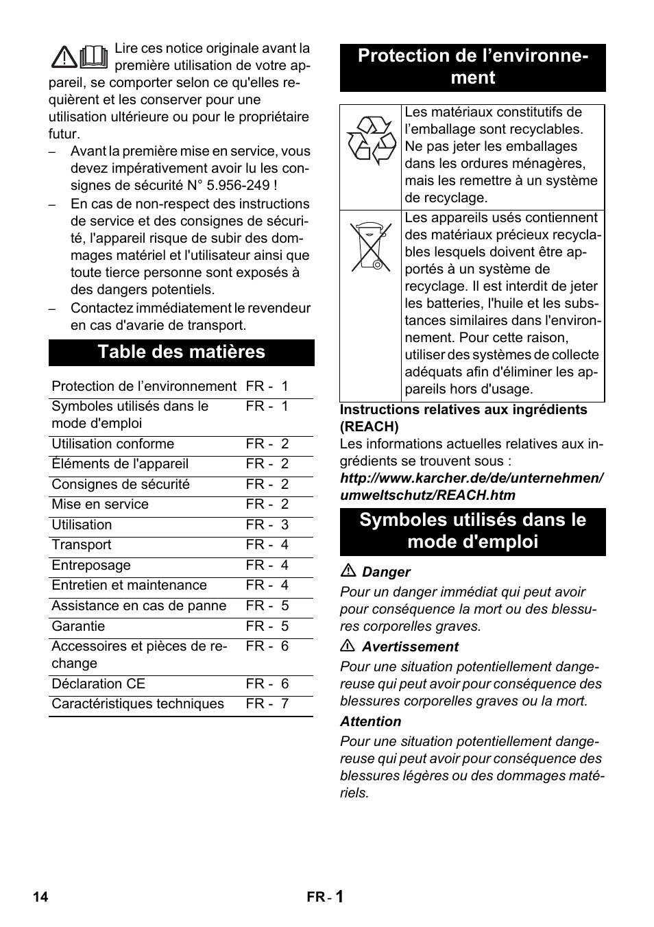 Karcher Промышленный пылесос NT 802 IV User Manual | Page 14 / 176