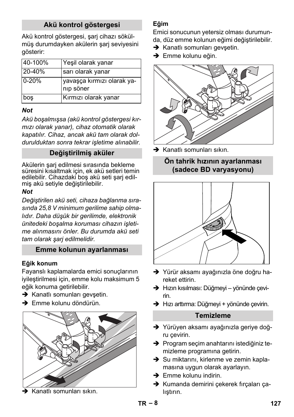 Karcher BR 40-25 C Bp Pack User Manual | Page 127 / 136