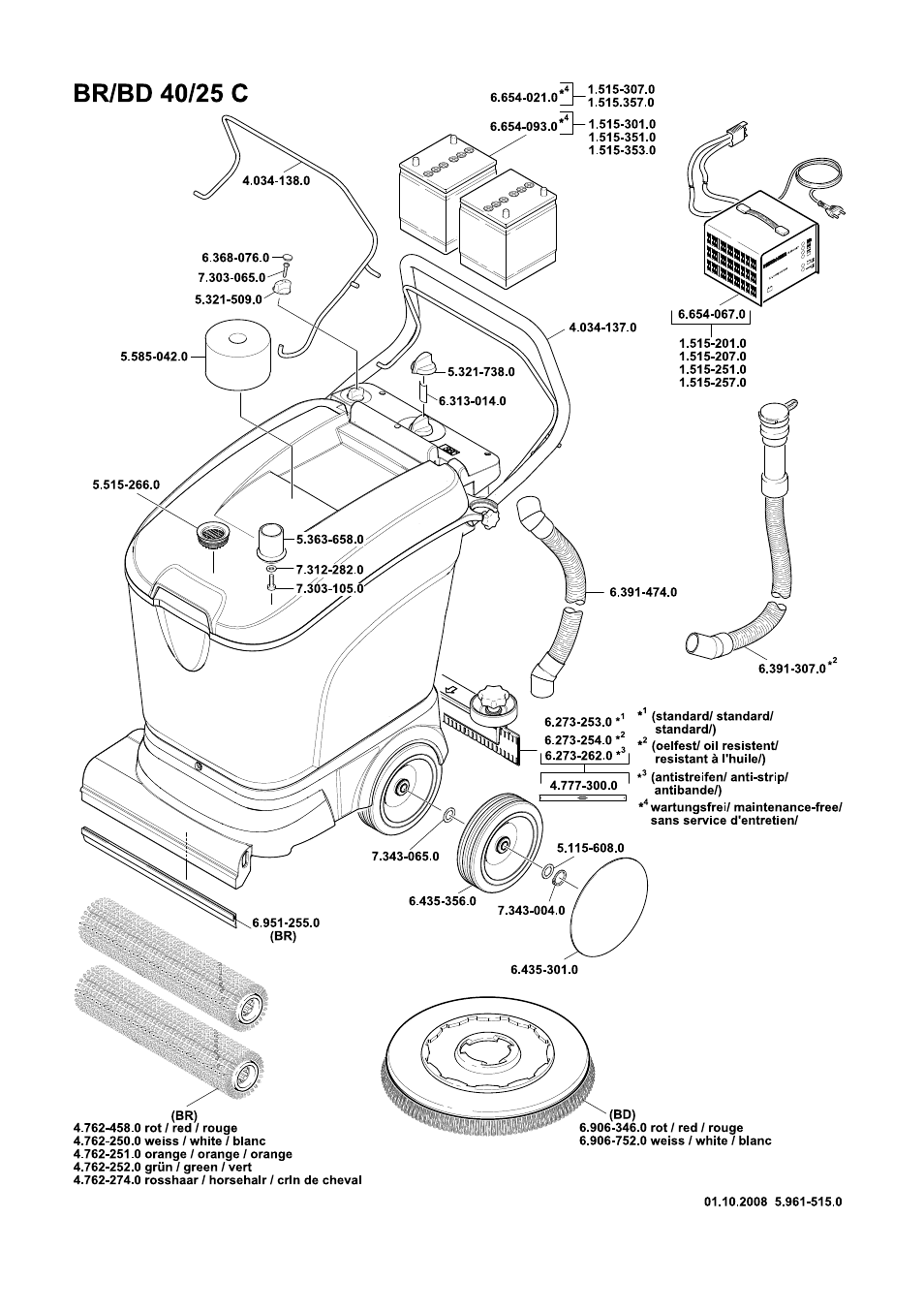 Karcher BR 40-25 C Bp Pack User Manual | Page 134 / 136